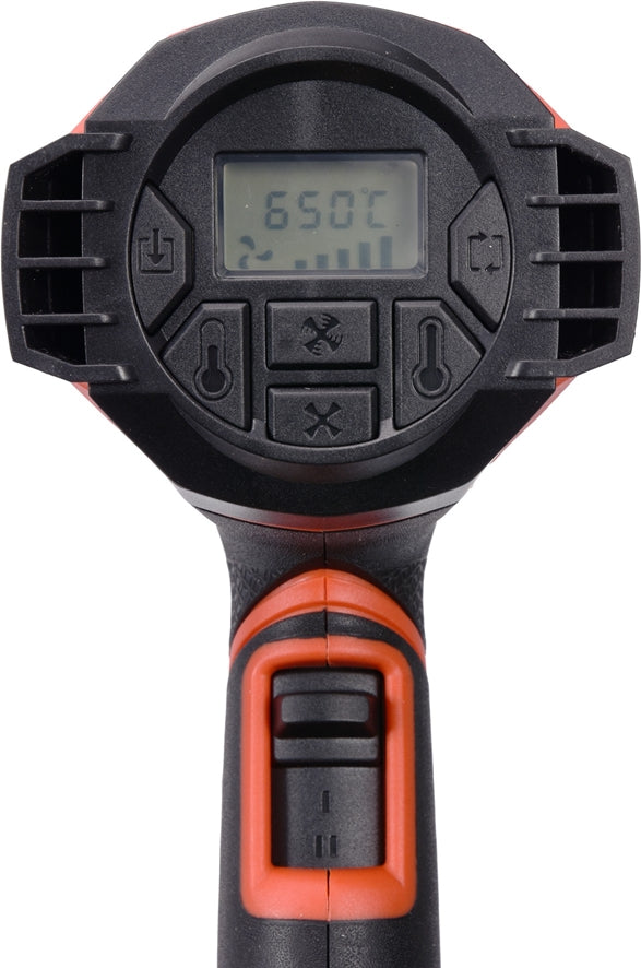 Pistol termic 2000w 50~600°c 3 viteze Lcd+memorie