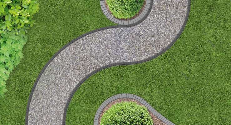 Garden Edge Unibord Luz 1.00*0.045 M