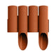 Garden Palisade Standard 14.5cm*2.3mb Brick