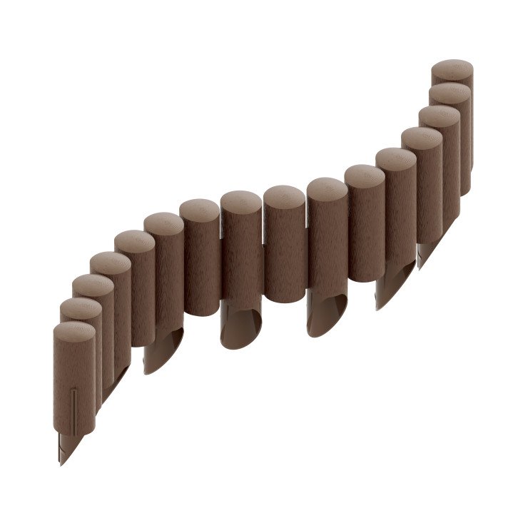 Zahradní palisáda Standard 14,5cm*2,3mb Hnědá