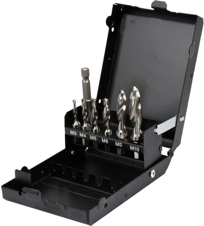 Borgevindsæt M3-m10 7 stk. Hex