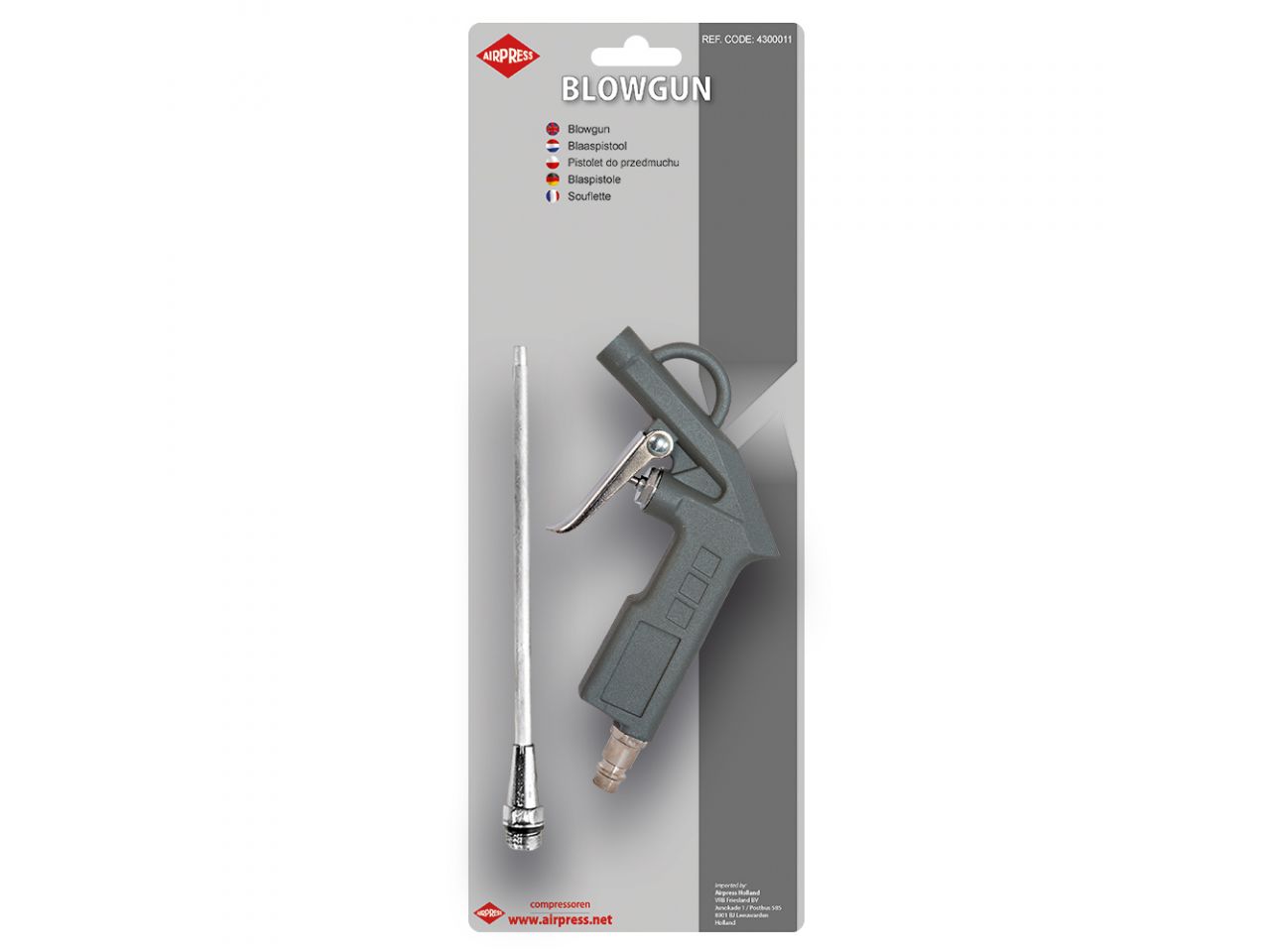 Pistolet do długiego przedmuchu 6 barów