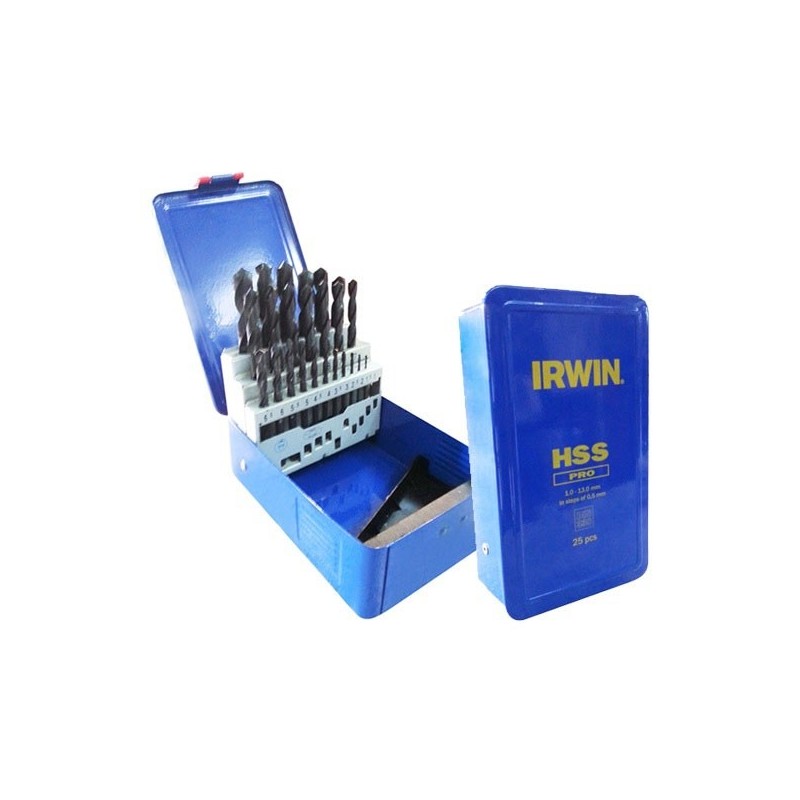 Hss Pro Metallborrset 25 delar 1-13mm