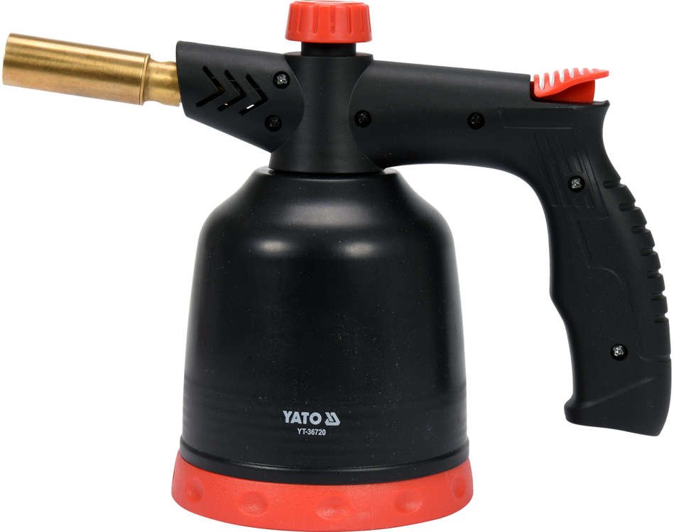 Lâmpada queimador-ventilador a gás com ignição piezo