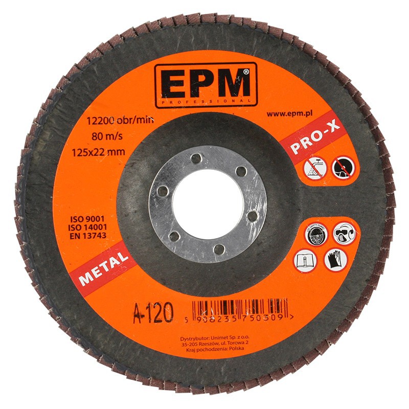 Epm Pro-x Corundum Flap Grain 80 125mm