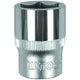 Priză scurtă 6 puncte Cromat 1/2'' 9mm