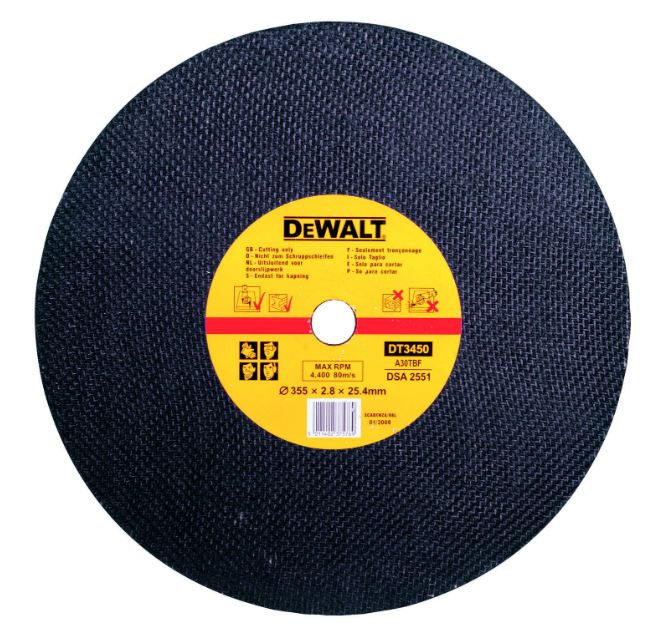 Disco de corte plano 355*25,4mm