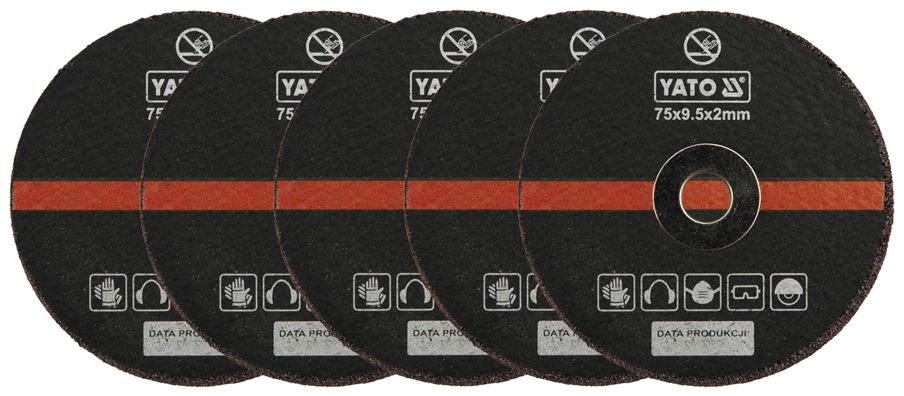 Juego de discos para corte de metal 75 mm * 2 mm