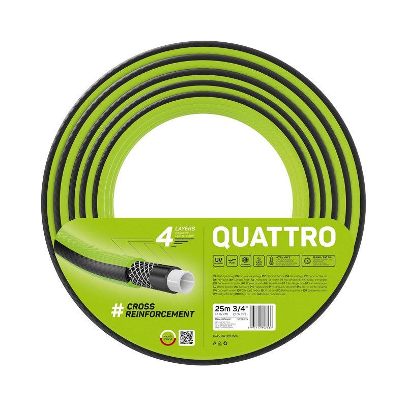 Quattro kerti tömlő 3/4'' 25m