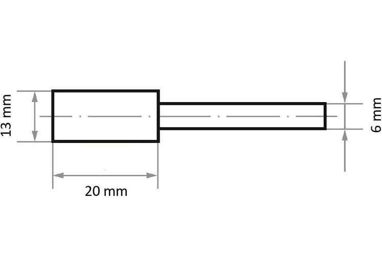 Ekr 46 N V4 13*20*6 schachtslijpschijf