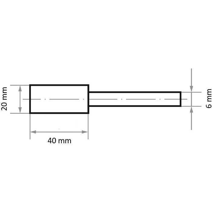 Mk 36 N V10 20*40*6 Schachtslijpschijf
