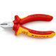 Pinza a taglio laterale isolata 125 mm