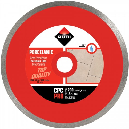 Lame diamantée Cpc 200 Pro pour carreaux de porcelaine
