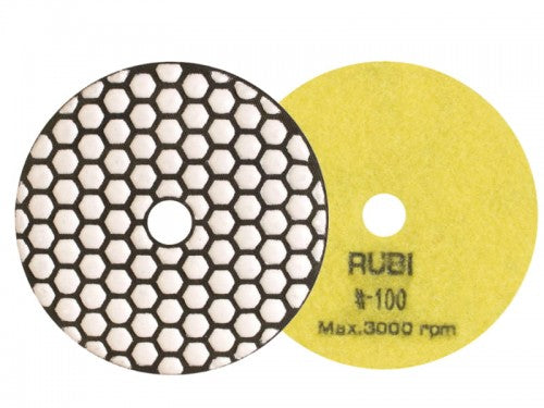 Diamantschijf voor droog polijsten Fi 100 mm dik 100