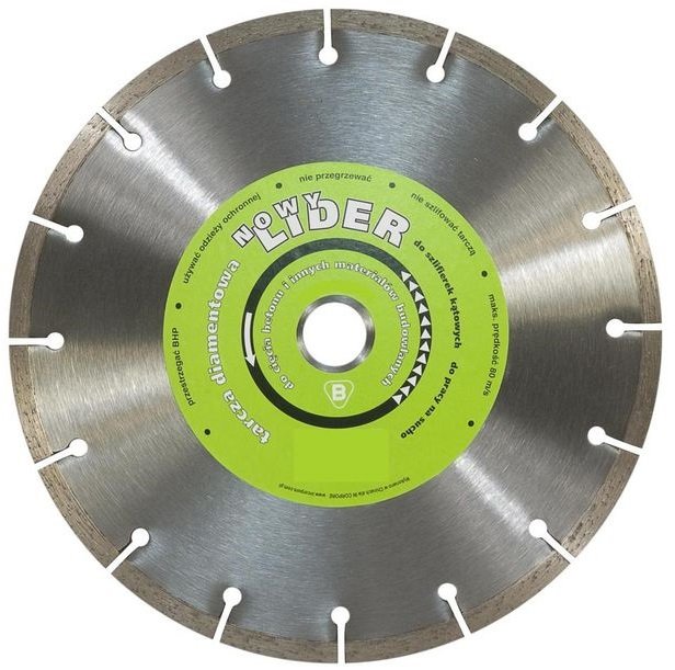Segmenterad diamantbladsledare 125 mm