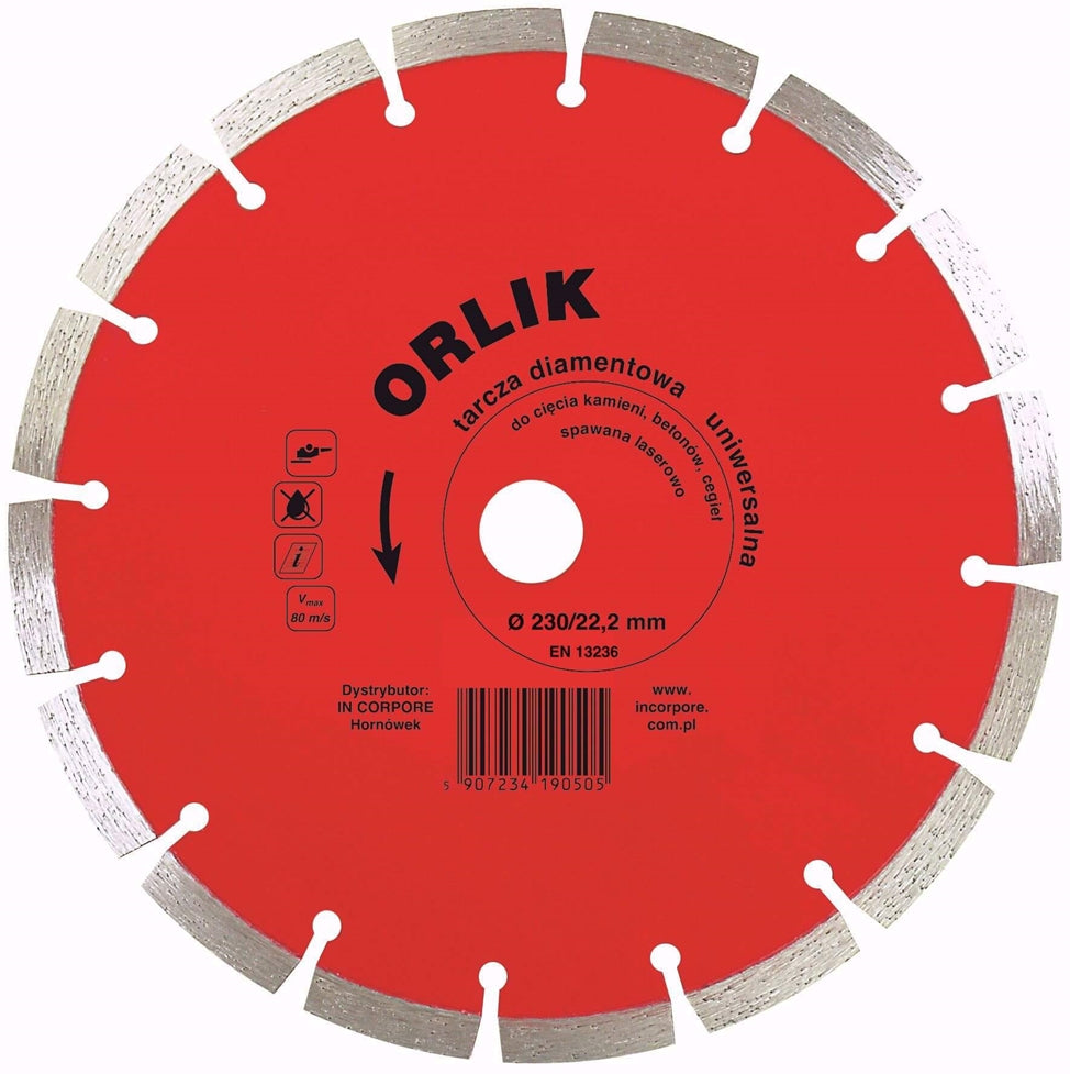 Orlik Segmented Diamond Blade 150mm