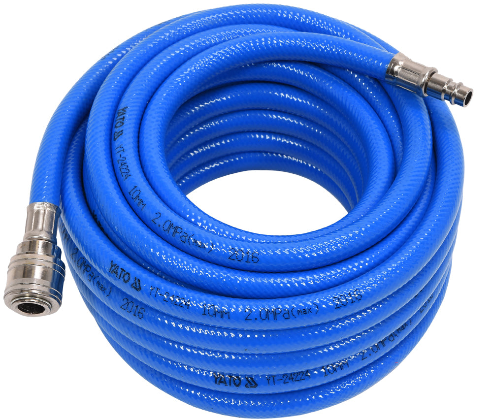 Pvc Pneumatic Hose With Quick Couplings 10mm*10m