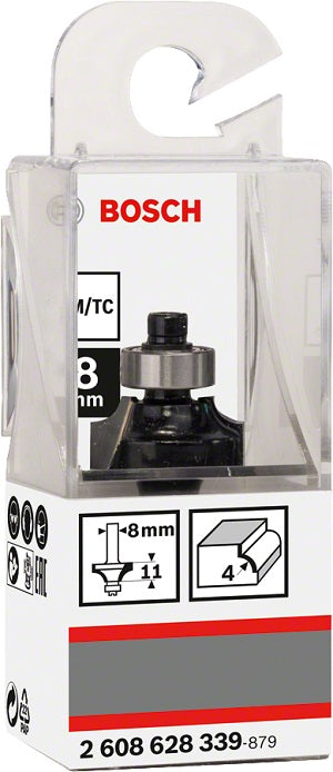 Taglierina per arrotondare con cuscinetto 8 * 20,7 * 53 mm