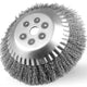 Brush For Mechanical Brushes Steel Wire Hole 20mm Fi200mm