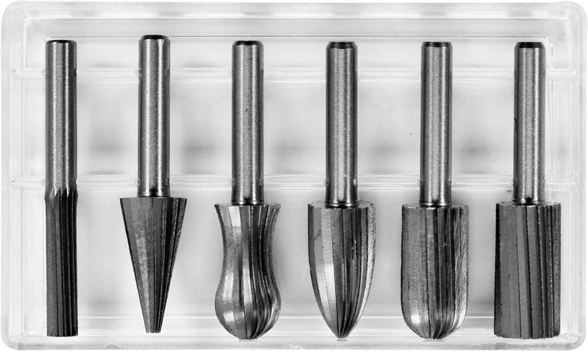 Skaftskärare för metall Fi 6mm 6 st.