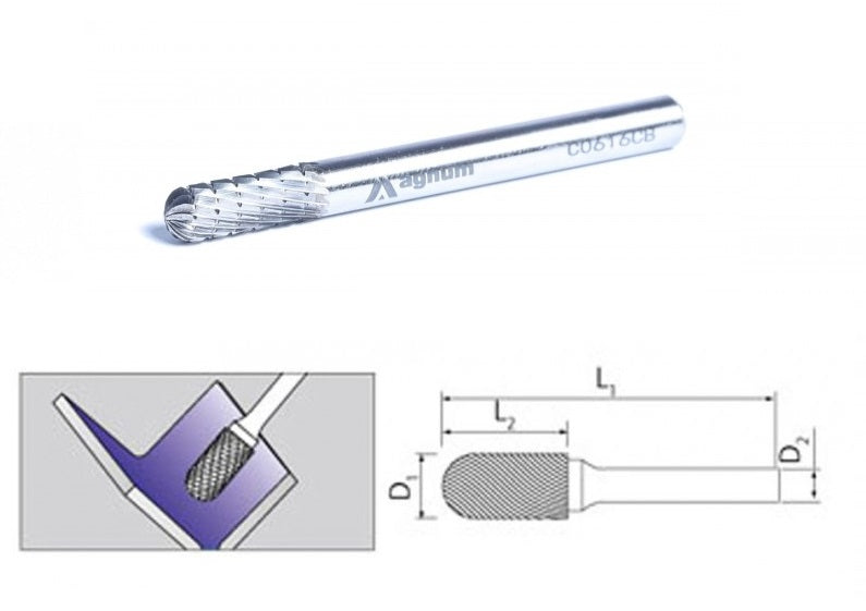Eindfrees 6mm C0616/cb