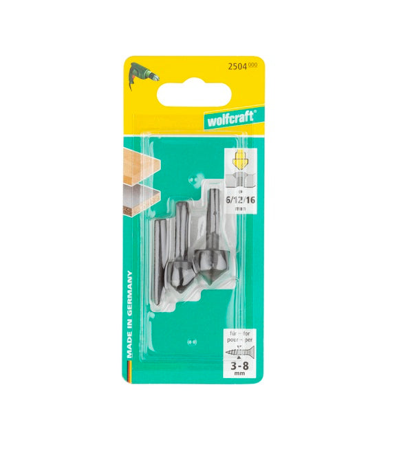 Teșit cu tijă de 6 mm - 61216 3 buc