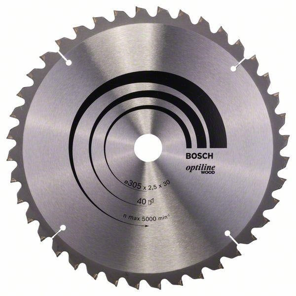 Cirkelsav-t Optiline Træ 305*2,5*30/z40