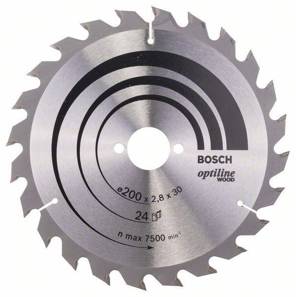 Rundsav-h Optiline Træ 200*2,8*30/z24