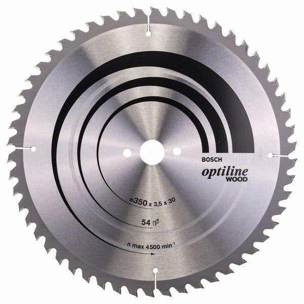 Kreissäge-t Optiline Holz 350*3,5*30/z54