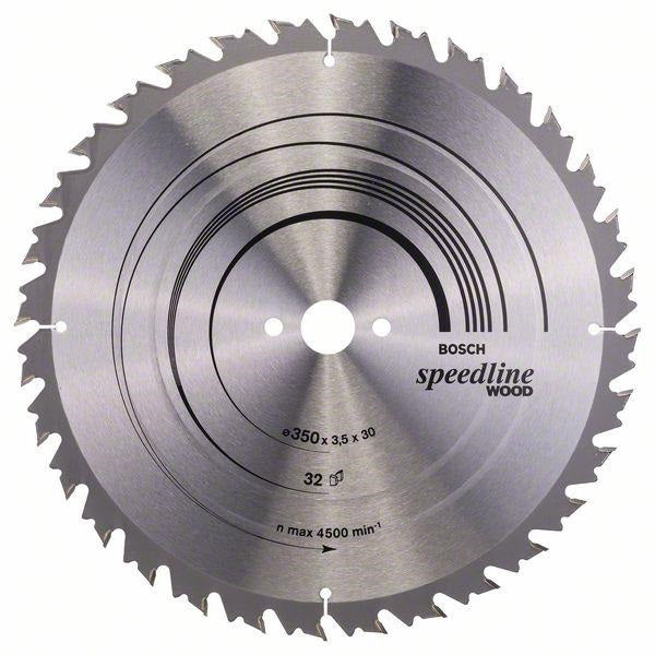 T Speedline Trærundsav 350*3,5*30/z32