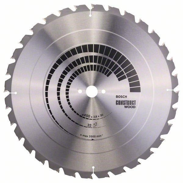 T Construct Trærundsav 450*3,8*30/z32