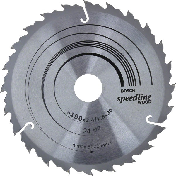 H Speedline kotoučová pila 190*2,6*30z24
