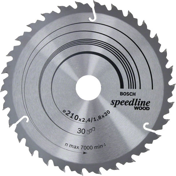 H Speedline Rundsav 210*2,6*30z30