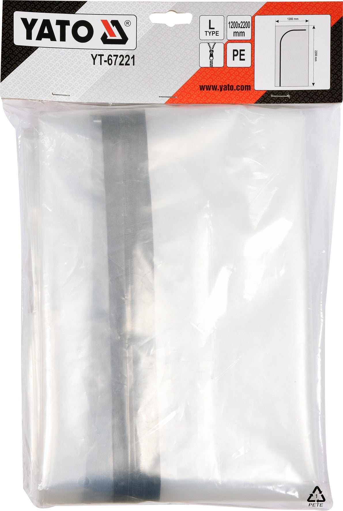 Door Dust Cover Type L 220 X 120 Cm