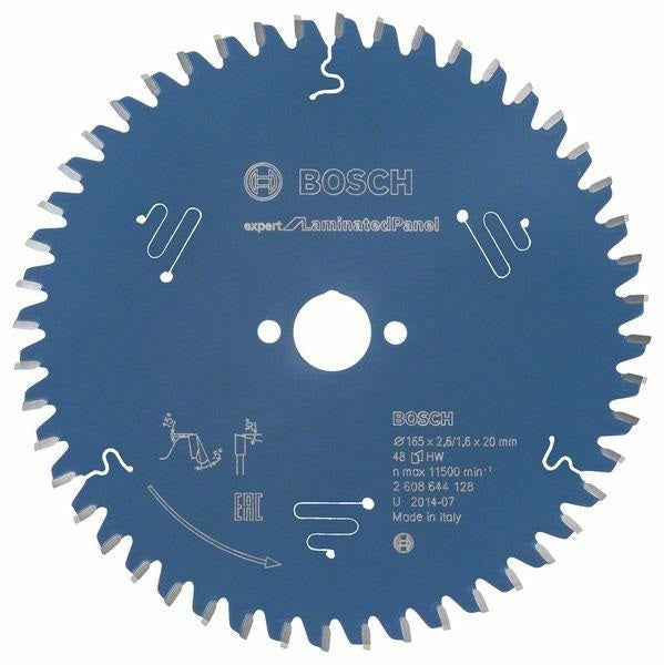 Ekspert savklinge til lamineret panel 165*20*2,2 48 T