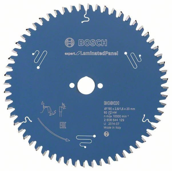 Expert Savklinge Til Lamineret Panel 190*20*2,2 60t