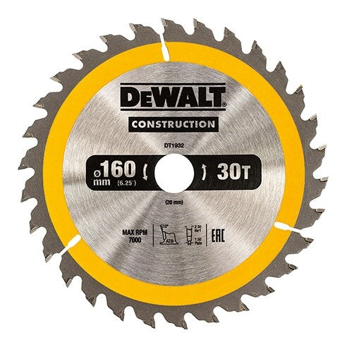 Circular Saw Blade For Wood 160/20mm 30 Teeth
