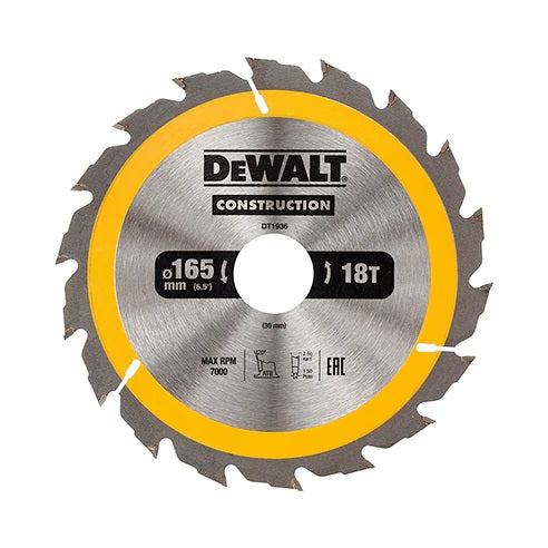 Circular Saw Blade For Wood 165/30mm 18 Teeth