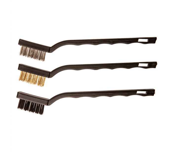 Brushes 180mm Mix 3 Pieces Copper Steel Nylon