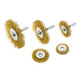 Wire Brushes For Drills 5 Pieces
