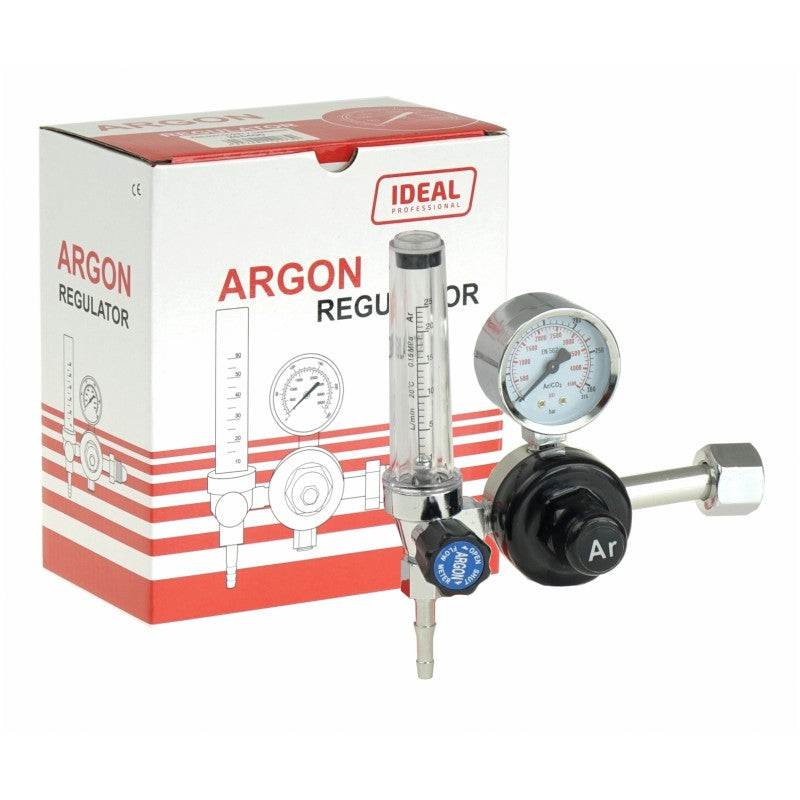 Argon/co2-reducerare med rotameter