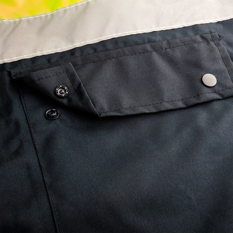 Veste de travail imperméable haute visibilité jaune M