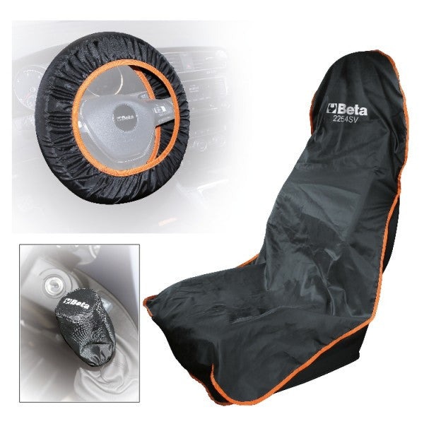Conjunto de capa para assento e volante