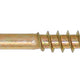 Vite per legno zincata gialla 3,5 * 45 mm filettatura parziale