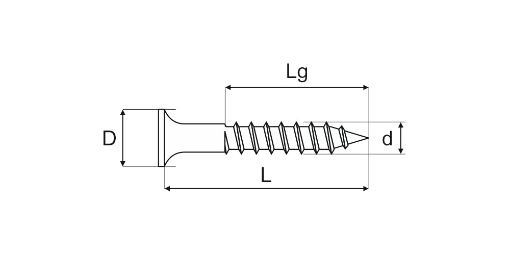 Șurub din lemn galvanizat galben 6.0*130mm Filet parțial