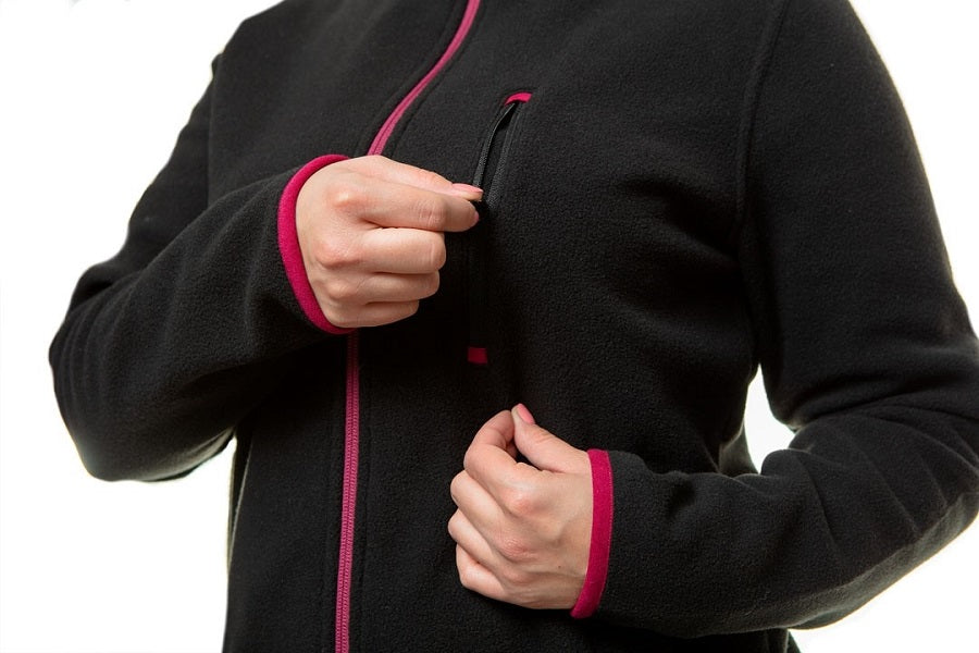 Women's Black Fleece Sweatshirt Size M