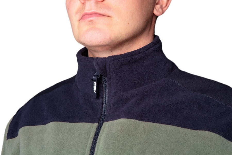Camo fleece sweatshirt forstærket størrelse L