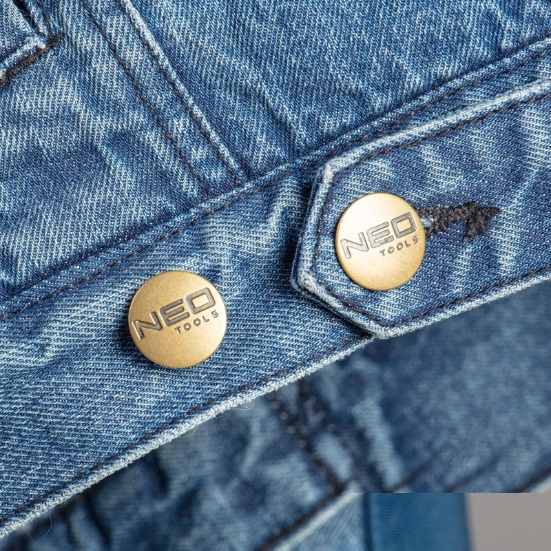 Isolerad jeansjacka storlek M