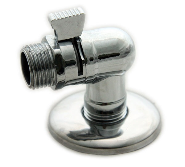 Vinkel/albueventil med keramisk hoved 1/2'*1/2'