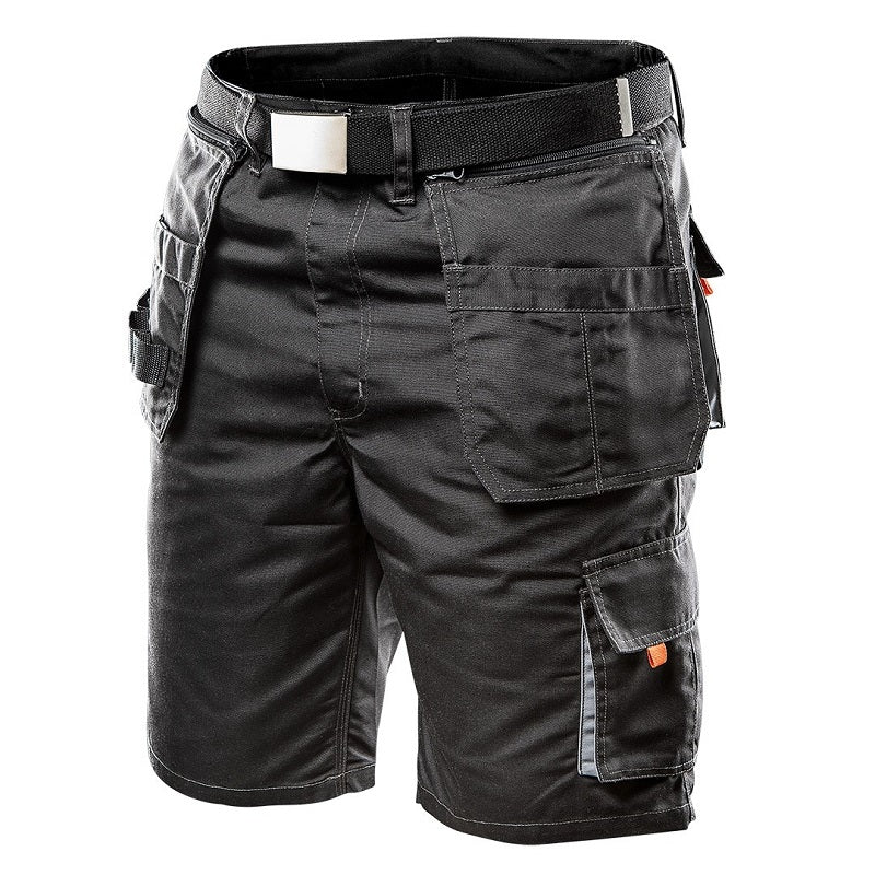 Pantalón Corto Hd Cinturón Cincha Bolsillos Desmontables Xxl/58
